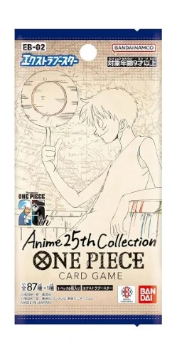 One Piece Card Game - Anime 25th Collection Booster Box (EB02) Japanese - 1 Booster